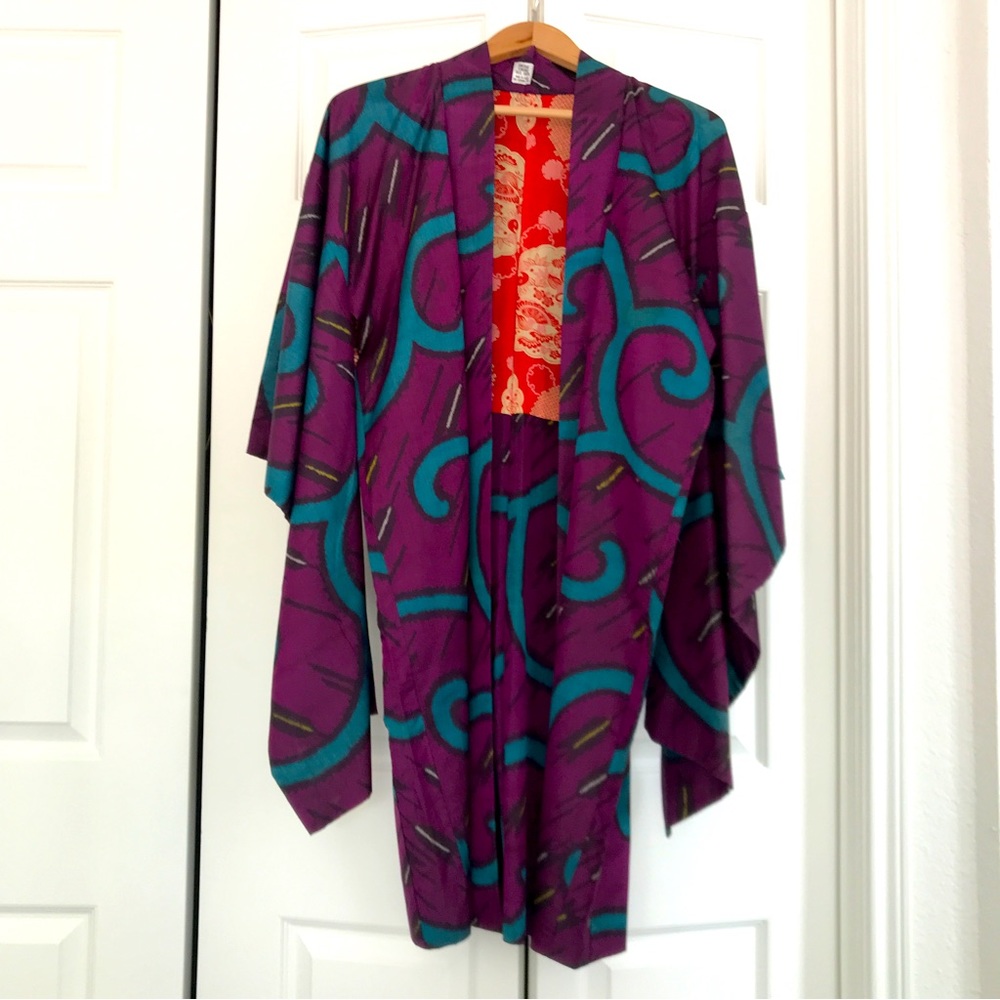 Certified Vintage Kimono 100% silk